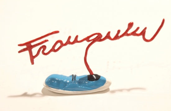 LES SIGNATURES DE FRANQUIN: CHAUSSURE - figurine métal 3.5 cm