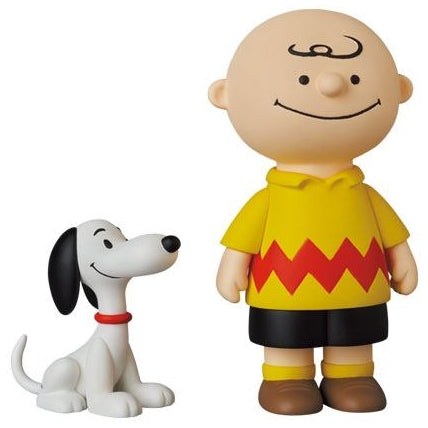 Figurine Peanuts 50's Charlie Brown & Snoopy Medicom Ultra Detail Figure UDF série 12 618