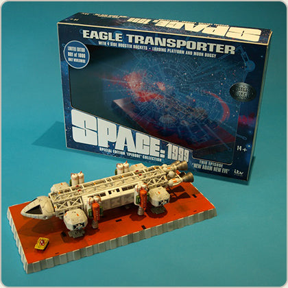 COSMOS 1999: EAGLE TRANSPORTER "NEW ADAM NEW EVE" - véhicule miniature 29 cm