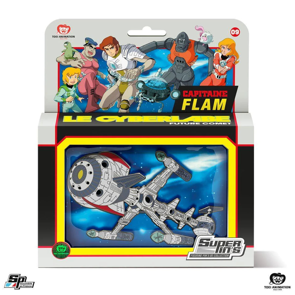 Figurine/Pin's Capitaine Flam Cyberlabe en boite SP Collections 2022