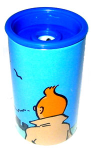 TINTIN: TINTIN EN AMERIQUE - taille-crayons