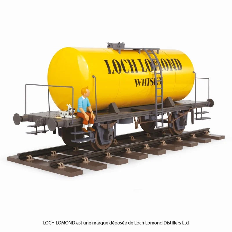 Tintin Le wagon Loch Lomond "L'Ile Noire" Tintinimaginatio 2024 (40030)