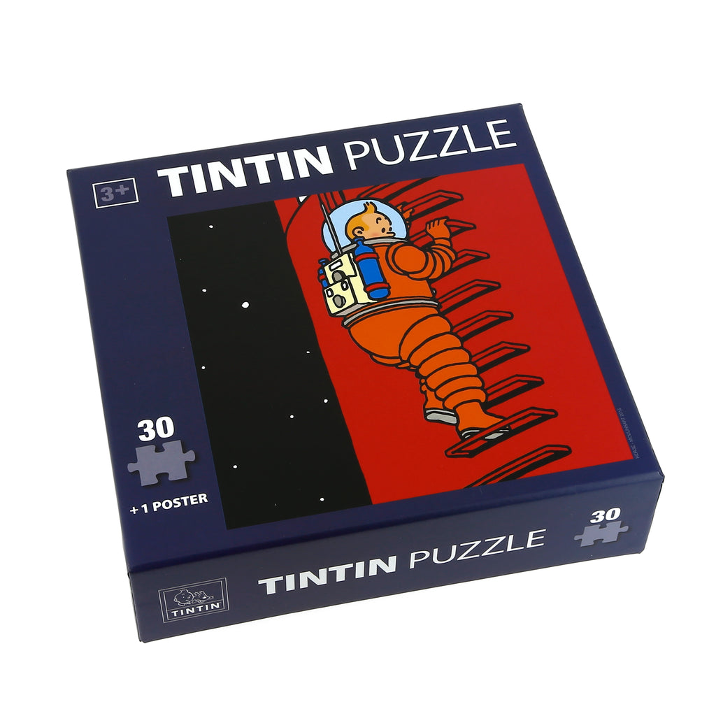 TINTIN: ON A MARCHE SUR LA LUNE #2 - puzzle 30 pièces 30 x 30 cm