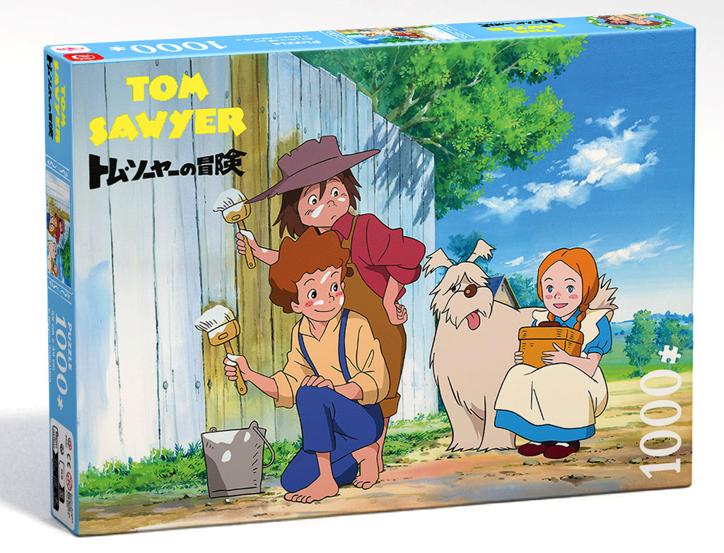 Puzzle Tom Sawyer "L'atelier de peinture" 1000 pièces Les séries de Notre enfance 2024