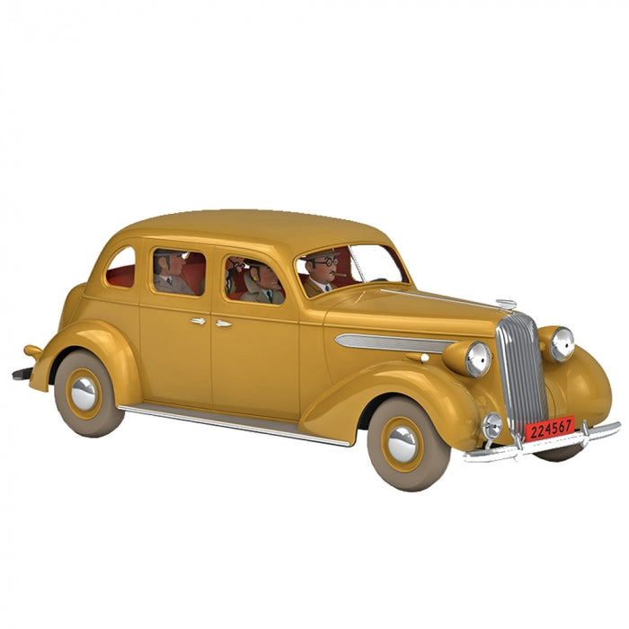 Les voitures de Tintin 1/24 N°36, La conduite intérieure beige "Les 7 boules de cristal"