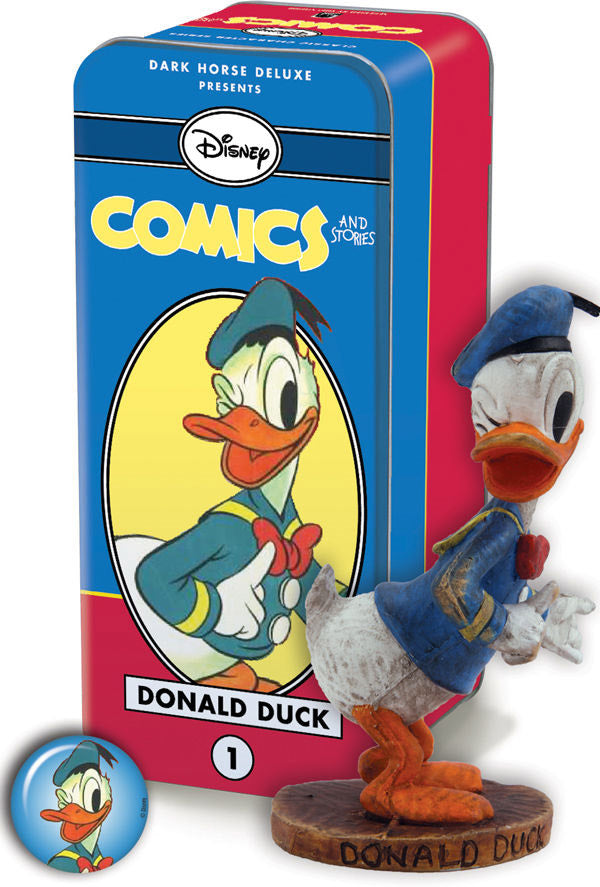 DISNEY COMICS & STORIES - #1 DONALD DUCK - statuette résine 13 cm