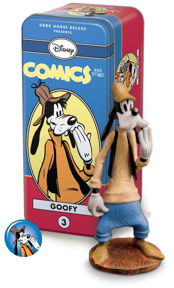 DISNEY COMICS & STORIES - #3 DINGO - statuette résine 12 cm