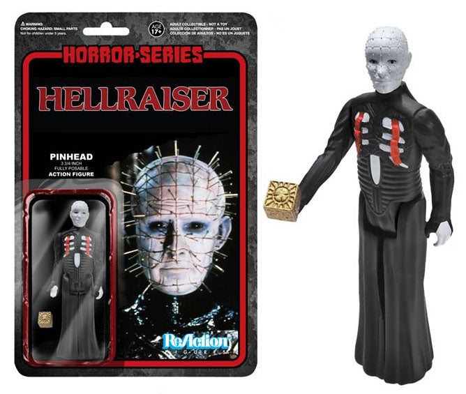 HELLRAISER: PINHEAD, ReAction Figures - figurine articulée 10 cm